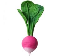 Oli & Carol - Natural Rubber Baby Teether, Ramona The Radish, 15 cm