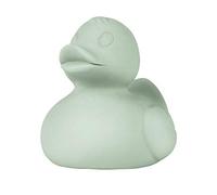 Oli & Carol - Natural Rubber Bath Toy, Elvis The Duck, Mint, 8 cm
