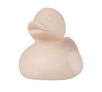 Oli & Carol - Natural Rubber Bath Toy, Elvis The Duck, Nude, 8 cm