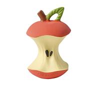 Oli & Carol Rubber Teether, Red, Pepa the Apple