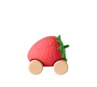 Oli & Carol Sweetie the Strawberry Baby Car Toy from 0+ Baby Handmade