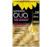 Olia Oil Coloration, Permanent Hair Colour, No Ammonia for a Pleasant Scent, Intense Colour, 9.30 Caramel Gold, 60 g