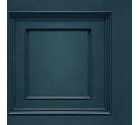 Oliana Panel Navy Wallpaper