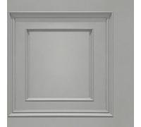 Oliana Panel Wallpaper Belgravia Grey One Size