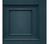 Oliana Wood Panel Wallpaper -Belgravia 8491 - Navy