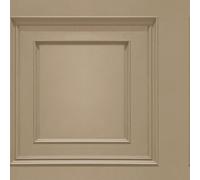 Oliana Wood Panel Wallpaper Belgravia Beige One Size