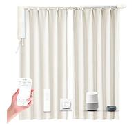 Olide DIY Wifi Smart Automatic Curtain Motor Track System,Automatic curtains motor,automatic blinds tracks, length can be customized(5.2m track)