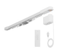 Olide DIY Wifi Smart Automatic Curtain Motor Track System,Compact Automatic curtains motor,automatic blinds tracks, length can be customized (2.2m track)