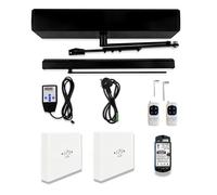 Olide Smart Wi-Fi Non-Contact Wireless Wave to Open Automatic Door Opener System - Voice Control, App Control, and Hands-Free Operation for Modern Homes (Black)