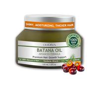 Olidiva Raw Batana Oil for Hair Growth: 100% Natural Oil for Thicker and Healthier Hair, Honduran Miracle, Approved by Dr. Sebi for Cab Leather