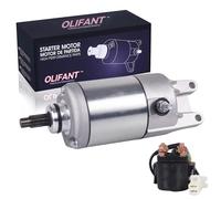 OLIFANT Starter Motor for Honda FourTrax 300 TRX300 TRX300FW ATV 1988-2000 TRX250 1987 ATC250 SX ATC 250 ES Big Red 246cc 31200-HC4-023 31200-HC4-033 SM13213 128000-4400