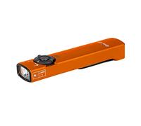 OLIGHT Arkfeld EDC Flashlight,1000 Lumens Rechargeable LED Torch with Green Beam and White Light, Super-Thin Build Flat Flashlight with Clip for Outdoors, Emergency, Work (Orange, CW: 5700~6700K)