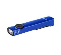 OLIGHT Arkfeld EDC Flashlight, 1000 Lumens Rechargeable LED Torch with Green Beam and White Light, Super-Thin Build Flat Flashlight with Clip for Outdoors, Emergency, Work (Blue, CW: 5700~6700K)