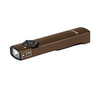 OLIGHT Arkfeld EDC Flashlight, 1000 Lumens Rechargeable LED Torch with Green Beam and White Light, Super-Thin Build Flat Flashlight with Clip for Outdoors, Emergency, Work (Desert Tan, NW: 4000~5000K)