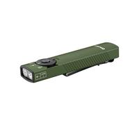 OLIGHT Arkfeld Pro Class1 1300 Lumens Rechargeable EDC Torch with UV LED, Green Beam and White Light, Anti-Slip Grip, Super-Thin Build Flat with Two-Way Pocket Clip for Outdoors, Emergency (OD Green)