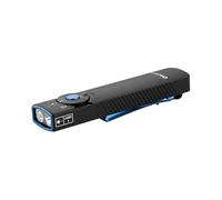 OLIGHT Arkfeld Pro Class1 1300 Lumens Rechargeable EDC Torch with UV LED, Green Beam and White Light, Anti-Slip Grip, Super-Thin Build Flat with Two-Way Pocket Clip for Outdoors, Emergency (Black)