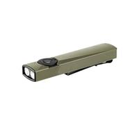 OLIGHT Arkfeld Ultra Rechargeable 1400LM Flashlight with UV LED, Green Light and White Light, Flat Flashlight for Work, Control and Outdoor Use (Olive Green)