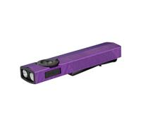 OLIGHT ArkPro 1,500 Lumens Flat Torch with Pure Flood, Spotlight, UV and Green Light, Rechargeable with Dual Charging Options for Outdoors, Detection, Pointing (Nebula Violet, CW)