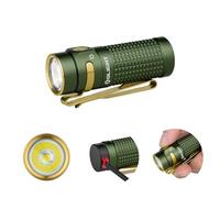 OLIGHT Baton 4 High Power Rechargeable LED Flashlight 1300 Lumens170m Mini Torch Waterproof for Camping Emergency Travel Green
