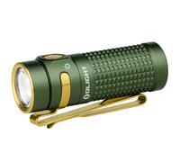 Olight Baton 4 Powerful EDC Torch 1300 Lumens Standard OD Green + imini 2 Orange