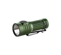 OLIGHT Baton Turbo Small Flashlight 1000 Lumens up to 510m Range Rechargeable Flashlight with Intelligent Display, 50 Days Life, 91g Mini Flashlight with 5 Light Modes (OD Green)