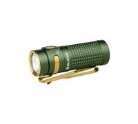 OLIGHT Baton4 EDC 1300 Lumens Rechargeable LED Small Torch, Pocket Flashlight with Micro-Perforated Indicator for Outdoors, Indoors and Emergency (OD Green)