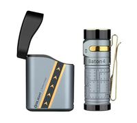 OLIGHT Baton4 Premium Edition Pocket EDC Torch Rechargeable, Fighter Pilot