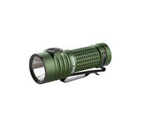 OLIGHT BatonTurbo 510 Meters Long-Range Pocket EDC Torch 1,000 Lumens Powered by Rechargeable Battery or Optional Power Sources Small LED Flashlight for Outdoors, Indoors and Emergency (OD Green)
