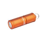 OLIGHT I1R 2 Pro EOS EDC Keychain Torch 180 Lumens Twist-Switch LED Flashlights Powered by USB Rechargeable Battery, Tiny Pocket Lamp for Hiking or Camping (Capsule Orange)
