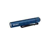 OLIGHT i3T2 EOS Torch 200 Lumens Meters Throw Mini AAA EDC Flashlight Eeveryday Pocket Carry Outdoor Gear for Dog Walking, Hiking, Camping, Joging, Maitenance (Midnight Blue)