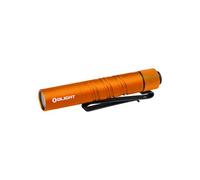 OLIGHT i3T2 EOS Torch 200 Lumens Meters Throw Mini AAA EDC Flashlight Eeveryday Pocket Carry Outdoor Gear for Dog Walking,Hiking,Camping,Joging, Maitenance (Orange)