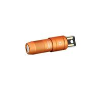 OLIGHT IMINI 2 Keychain Light 50 Lumens EDC Rechargeable Mini Torch, Magnetic Base Lamp with Integrated USB Plug, High Performance Compact LED Flashlight for Daily Carry (Orange)