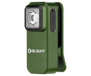 Olight Oclip OD Green Rechargeable Torch - 300 lumens