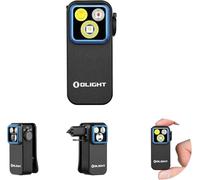 OLIGHT Oclip Pro 500 Lumens 3 Light Sources Clip on Torch, USB-C Rechargeable EDC Lamp with Magnetic Base, Compact LED Flashlight for Working, Cycling, Running, and Safety Warning (Black)