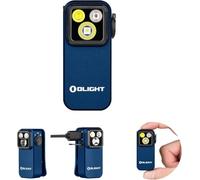 OLIGHT Oclip Pro Rechargeable EDC Torch Clip on Flashlight, Midnight Blue