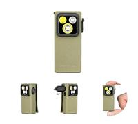 OLIGHT Oclip Ultra 530 Lumens Clip on Torch with UV Light, Floodlight, Spotlight, USB-C Rechargeable EDC Lamp with Magnetic Base, Durable Mini LED Flashlight for Running, Working, Hiking (Olive Green)