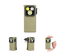 OLIGHT Oclip Ultra, EDC Flashlight 530 Lumens, 3 Light Modes: Flood, Spot and UV, USB-C Rechargeable, IPX6 Waterproof, 55 g (Olive Green)