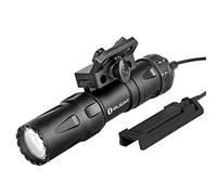 OLIGHT Odin Mini Tactical Light Max 1250 LumensFlashlight, Equipped with Removable Slide Rail Mount Light, Powered by Rechargeabl Battery Pistol Torch, Mlok Mount Included (Black)