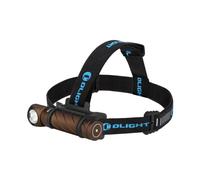 OLIGHT Perun 2 Head Torch 2500 Lumens Rechargeable LED Headlamp, Multi-use Right Angle Pocket Light Bright Waterproof Flashlight with Headband, Perfect for Night Camping, Running, Hiking(Desert Tan)