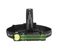 OLIGHT Perun 3 Head Torch Rechargeable, 3000 Lumen with White and Red Light | LED Bright Headlamp with Headband, Waterproof, 90° Adjustable for Camping, Working, Hiking, Running, Repairs (OD Green)