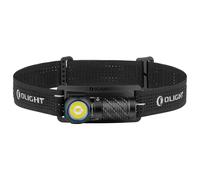 Olight Perun 3 Mini Cool White Black Head Torch and Angled Torch with Headband - 1250 lumens