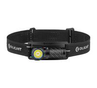 Olight Perun 3 Mini Premium Cool White Black Head Torch and Angled Torch with Headband - 1250 lumens