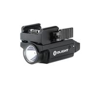 OLIGHT PL-Mini 2 Valkyrie Rechargeable Light 600 Lumens Compact LED Torch, 100 Meter Throw Rail-Mounted Flashlight for Field Search (Black)