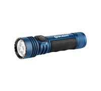OLIGHT Seeker 4 Pro 4600 High Lumens Rechargeable Torch USB-C Holster or Magnetic Charging, Powerful Bright Flashlight for Emergencies, Camping, Searching (Cool White (5700K~7000K), Midnight Blue)