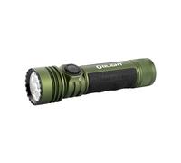 OLIGHT Seeker 4 Pro LED Rechargeable Flashlight 4600 Lumens Range 260 Metres Ultra Powerful Military 5 Lighting Modes IPX8 Waterproof Flashlight for Rescue etc (Green)