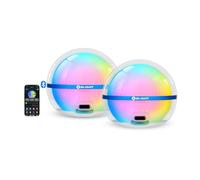 OLIGHT Sphere C 75 Lumens USB-C Rechargeable Smart Night Light with App Control, Stepless Dimming RGB Nightlamp, Portable LED Lamp for Kids, Parties, Camping, Reading or Bedrooms (2 Pack)