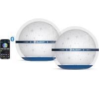 OLIGHT Sphere C 75 Lumens USB-C Rechargeable Smart Night Light with App Control, Stepless Dimming RGB Nightlamp, Portable LED Lamp for Kids, Parties, Camping, Reading or Bedrooms (Stellar Sky 2 Pack)