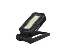 OLIGHT Swivel COB Working Lamp Rechargeable 400 Lumens with Magnetic Base and Hanging Hook, 180° Adjustable Stand and 2 Light Levels Worklight for Grill, Camping and Emergency (Black)