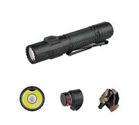 OLIGHT Warrior Ultra Rechargeable Tactical Torch Powerful 2500 Lumens Dual Switch LED Lamp, 320 Meters Throw Durable Flashlight with IPX8 and Proximity Sensor for Camping, Outdoor Hiking(Stealth Grey)
