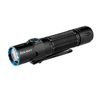 OLIGHT Warrior3S Tactical Torch 2300 Lumens Powerful Dual-Switch Rechargeable Flashlight with a Proximity Sensor for Emergency Camping and Outdoor Hiking (Black)